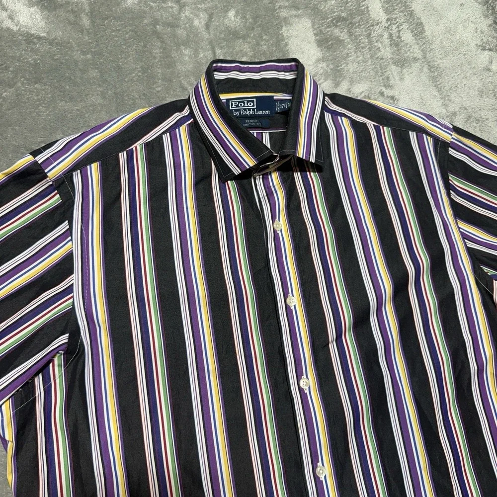Vintage Polo Ralph Lauren Shirt Mens Custom Fit Regent Size XL